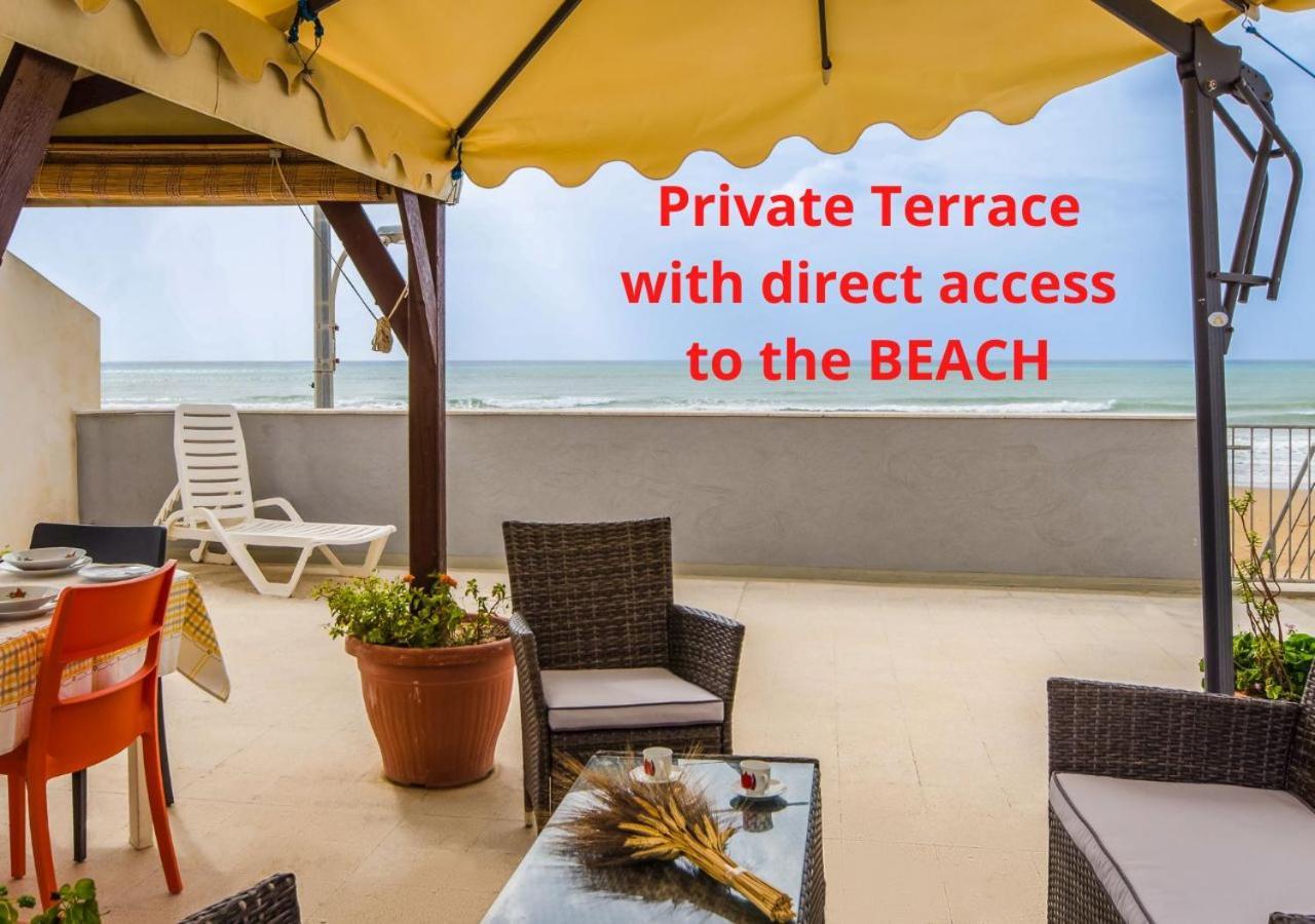 Arisa -Terrazza Privata 60 Mq Sulla Spiaggia Donnalucata (Sicily) Exterior foto